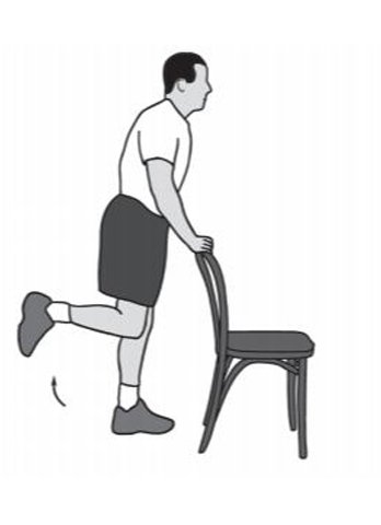 Hamstring curls exercise