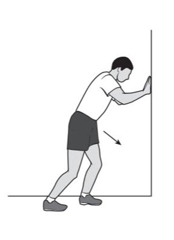 Heel Cord Stretch with Bent Knee