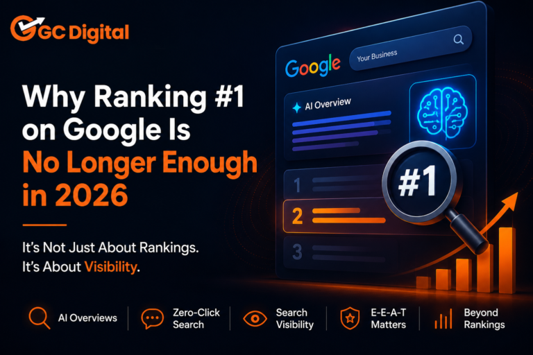 Why Ranking #1 on Google Is No Longer Enough in 2026