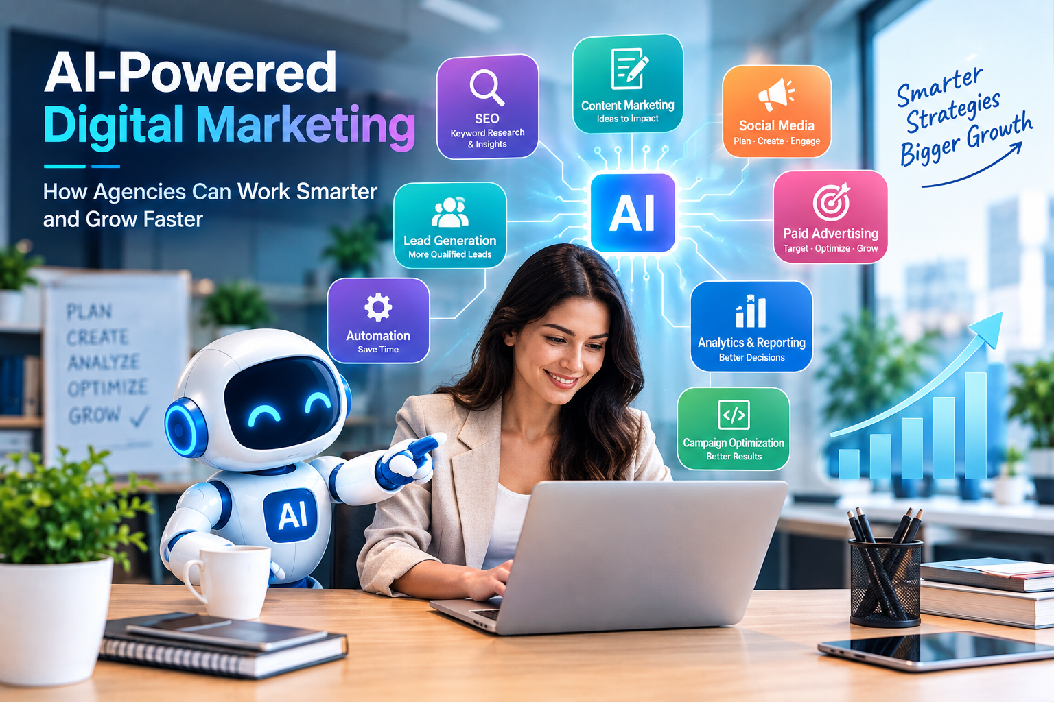 AI-Powered Digital Marketing: How Agencies Can Work Smarter and Grow Faster